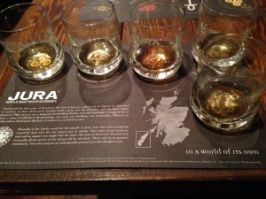 Jura 12yr, 16 yr, Superstition, Prophecy and The Dalmore King Alexander III