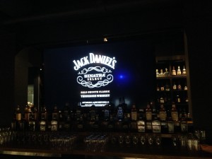The Bar at The Spirit House taken over by Jack Daniels's